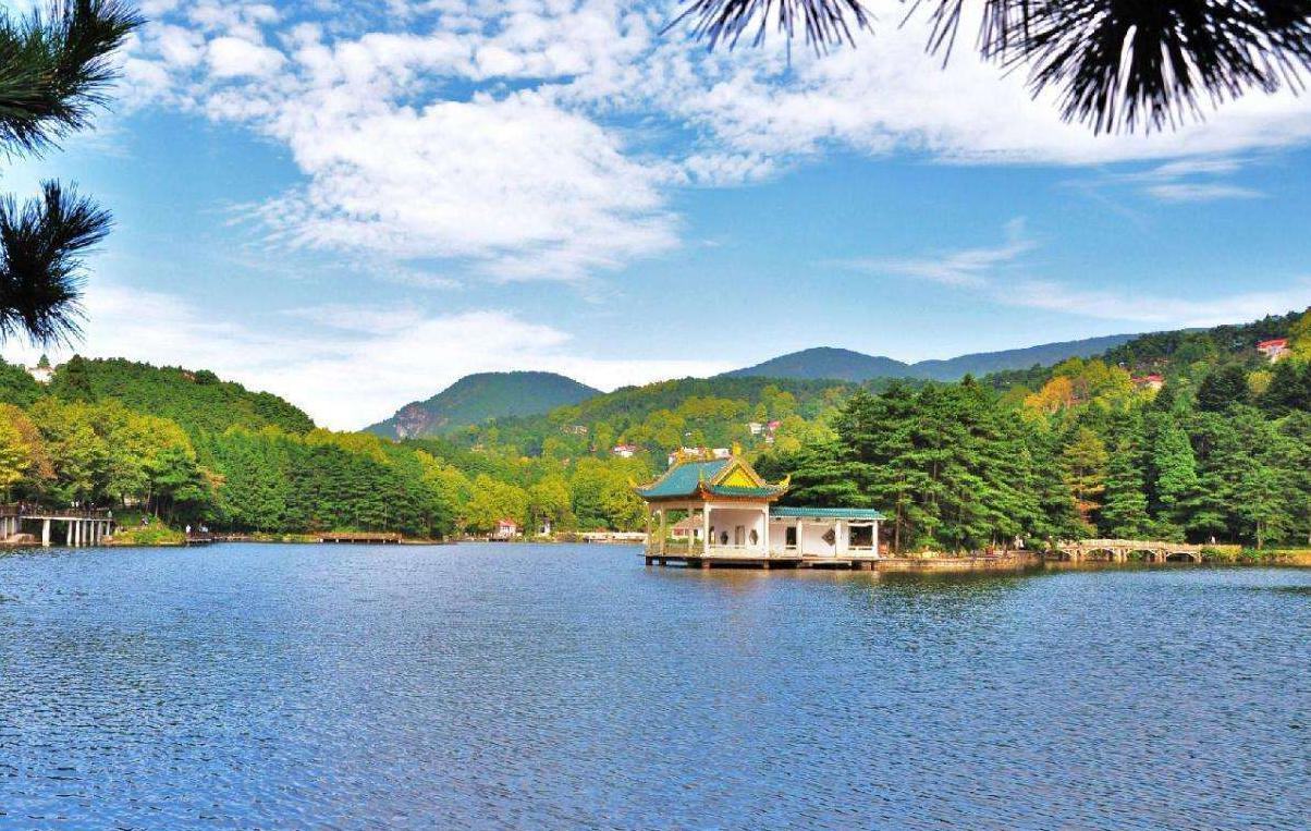 廬山  西?；ㄔ垂? 婺源篁嶺四天游